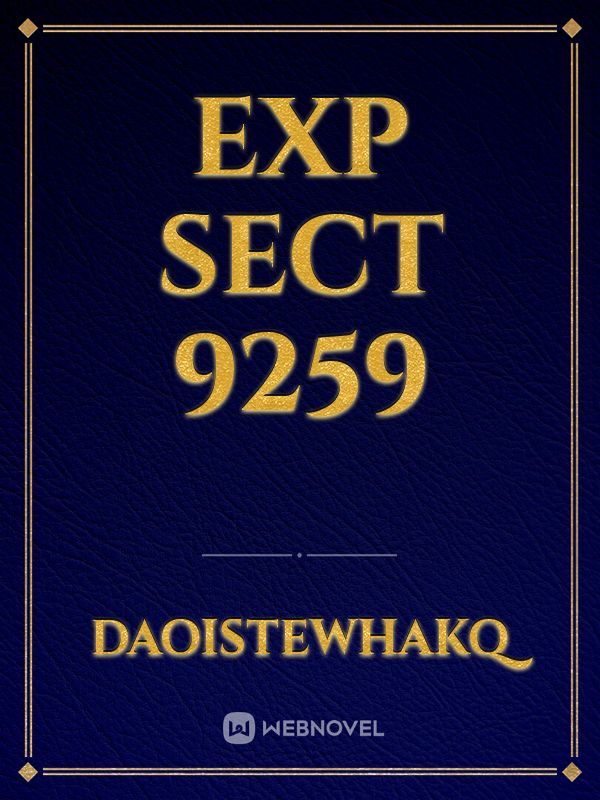 Exp Sect 9259