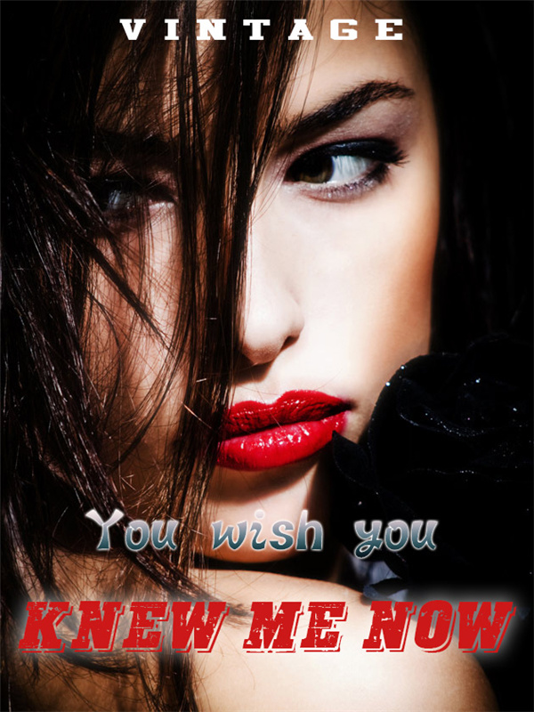 You wish you knew me now Book