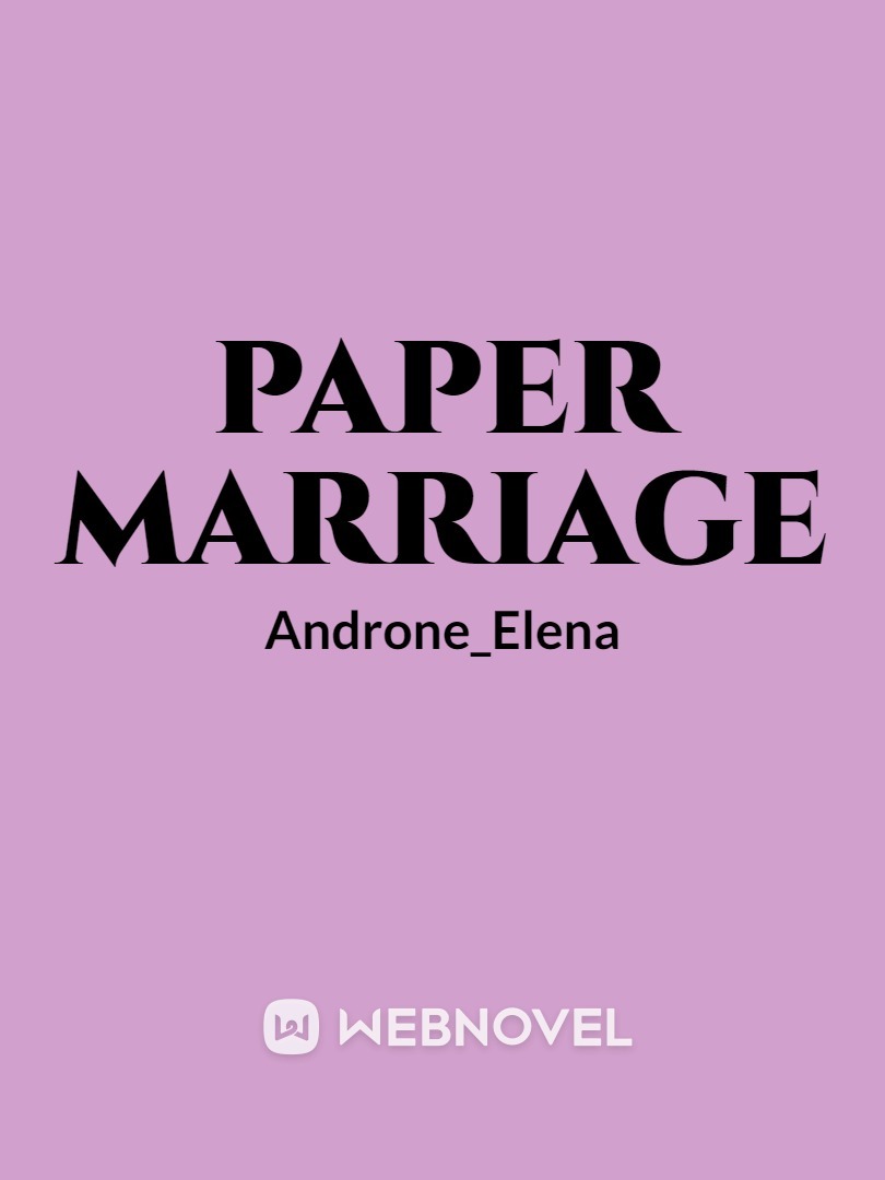 Paper Marriage Book