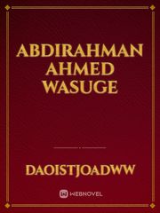 Abdirahman ahmed wasuge Book