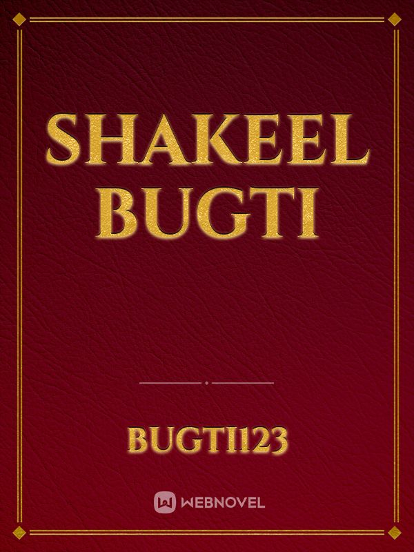Shakeel Bugti Book