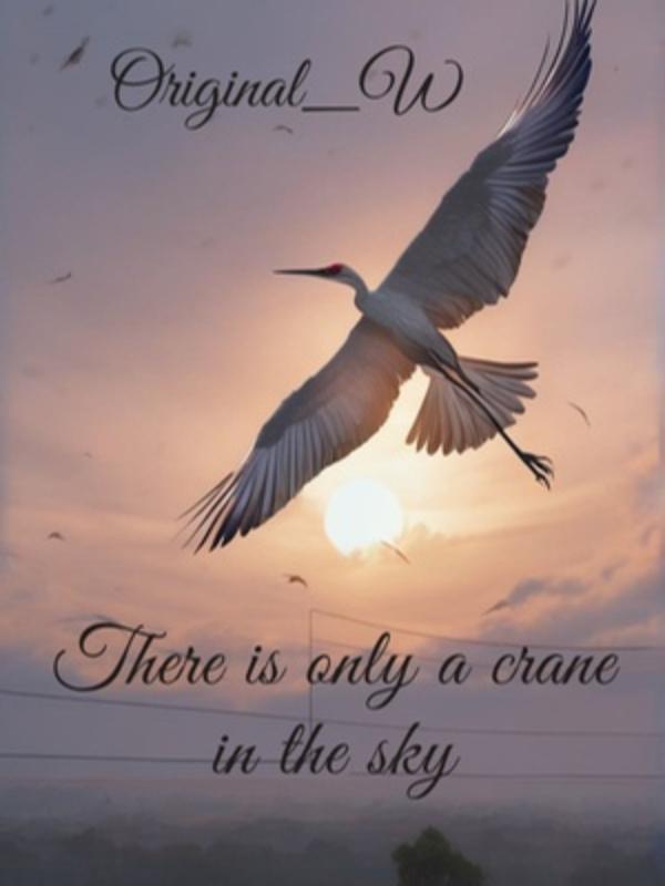 There is only a crane in the sky