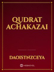 Qudrat Achakazai Book