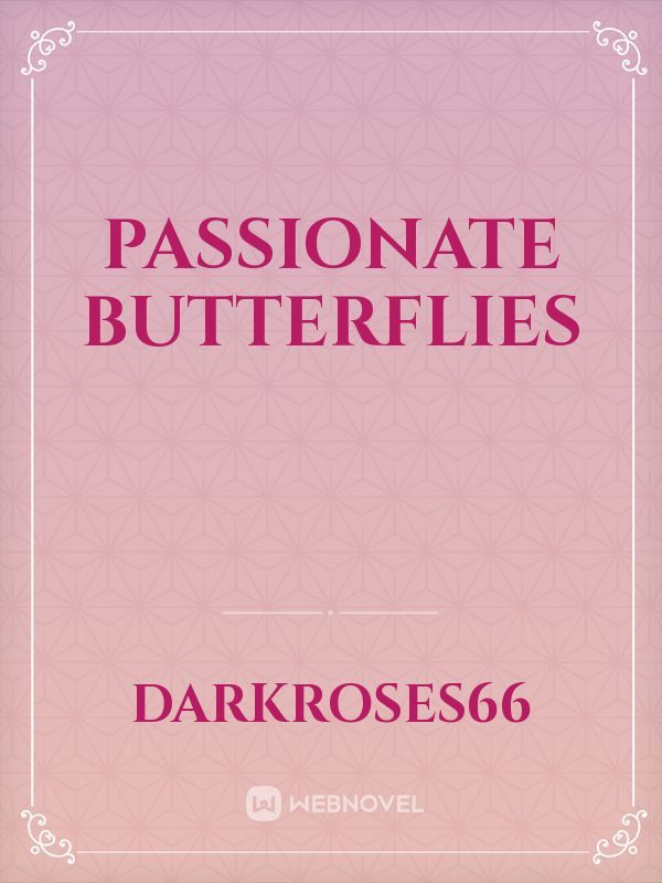 Passionate Butterflies Book