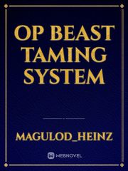 OP BEAST TAMING SYSTEM Book