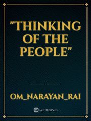 "Thinking of the people" Book