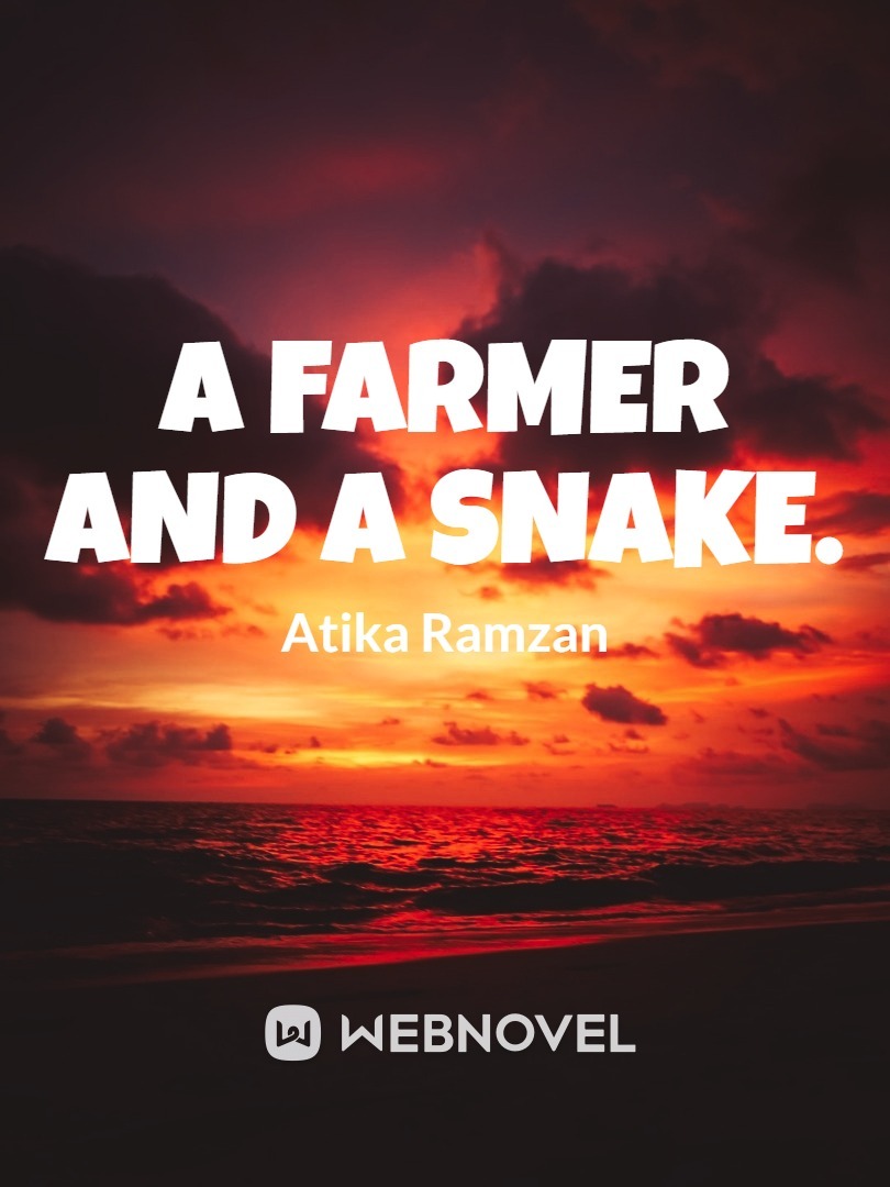 A farmer and a snake.