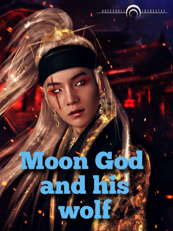 Moon God and his wolf