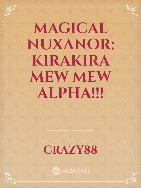 Magical Nuxanor: Kirakira Mew Mew Alpha!!! Book