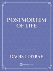 Postmortem of life Book