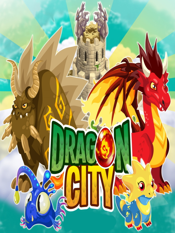 Dragon City in a Fantasy World!