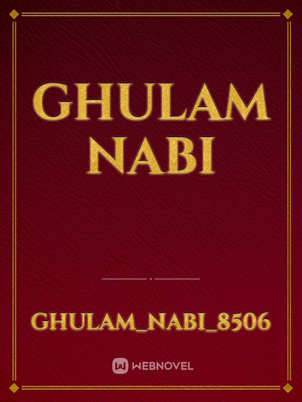 Ghulam Nabi Book