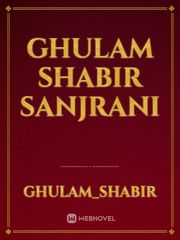 Ghulam shabir sanjrani Book