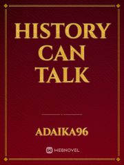 history can talk Book