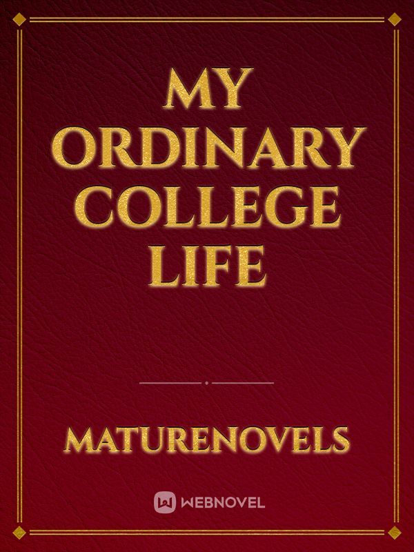 My Ordinary College Life Book
