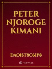 Peter Njoroge kimani Book