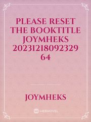 please reset the booktitle Joymheks 20231218092329 64 Book