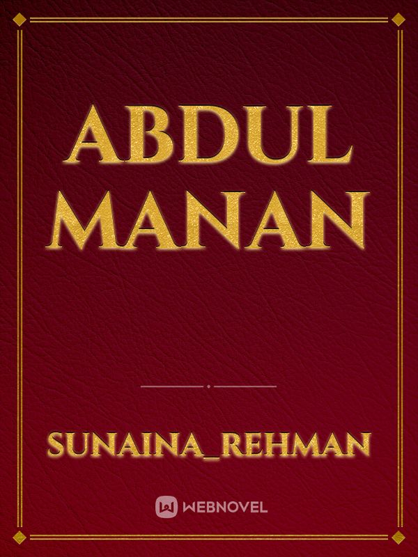 Abdul Manan