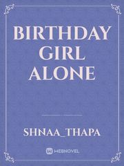 birthday girl alone Book