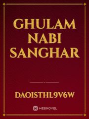 Ghulam nabi sanghar Book