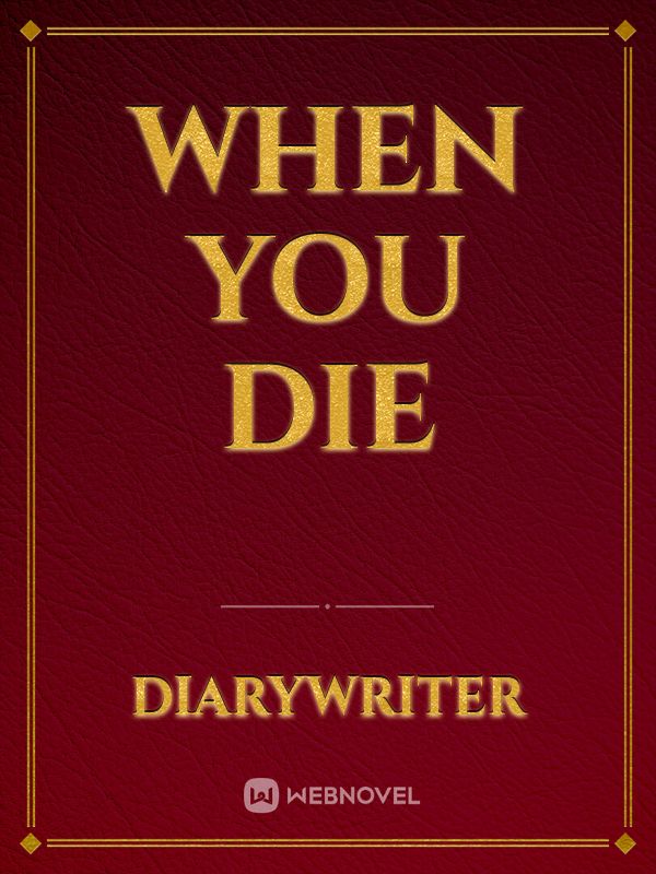 When You Die Book
