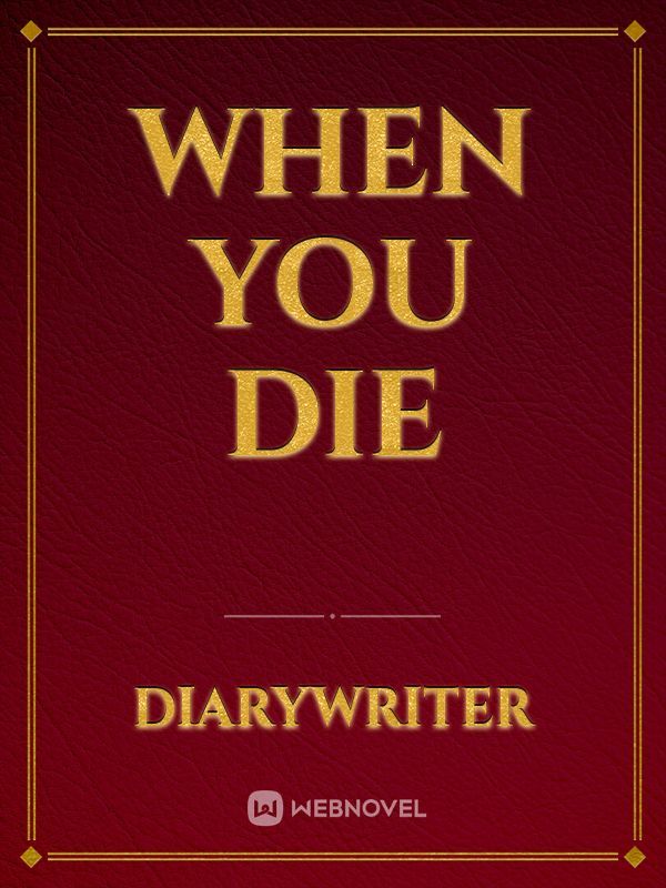 When You Die Book