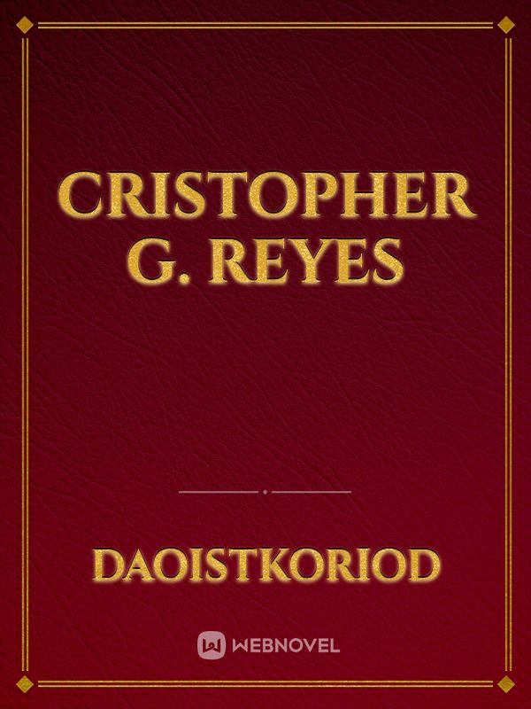 CRISTOPHER G. REYES Book