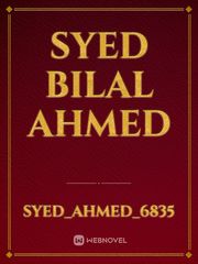 Syed Bilal Ahmed Book