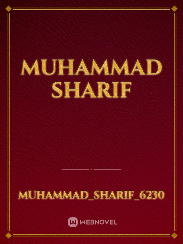 Muhammad sharif Book
