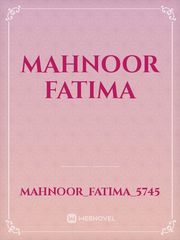 Mahnoor fatima Book