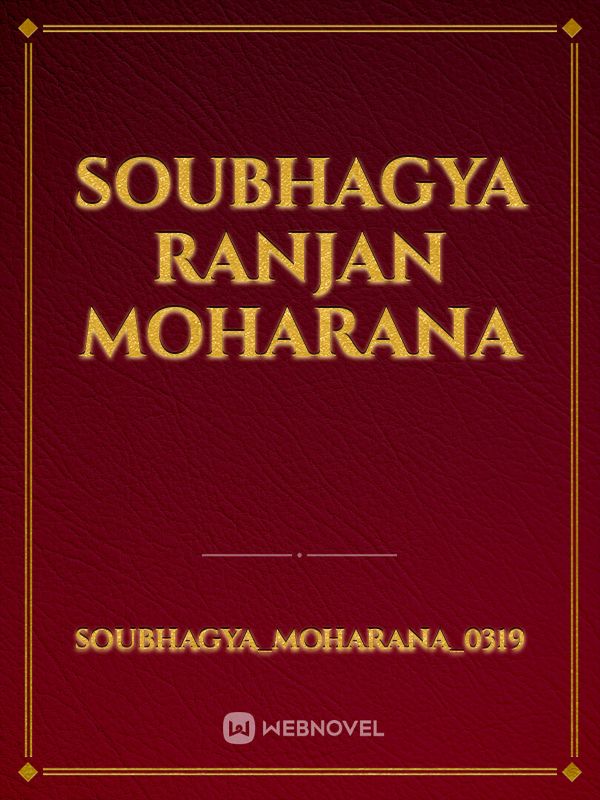 Soubhagya Ranjan Moharana Book