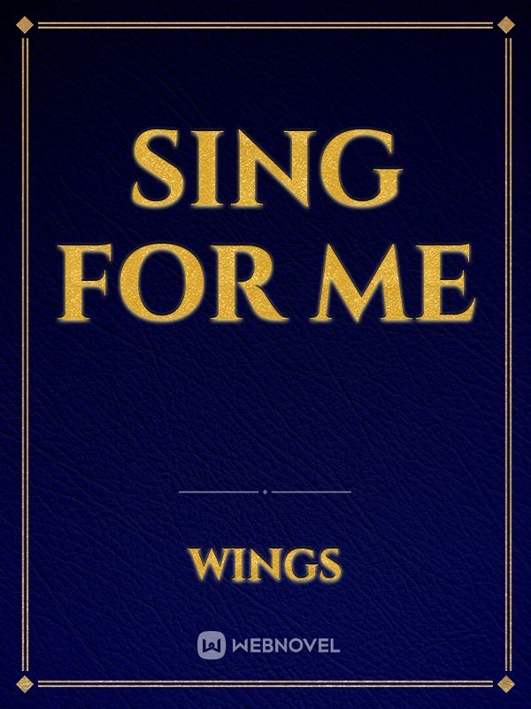 Sing For Me Book