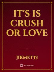 It's is crush or love Book