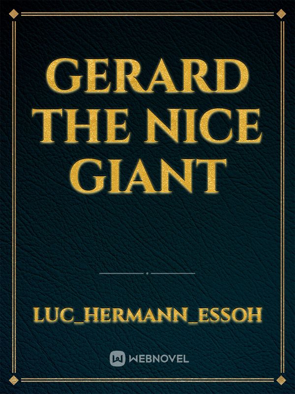 Gerard the nice giant Book