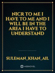 nicr to me I have to me and I will be in the area I have to understand Book