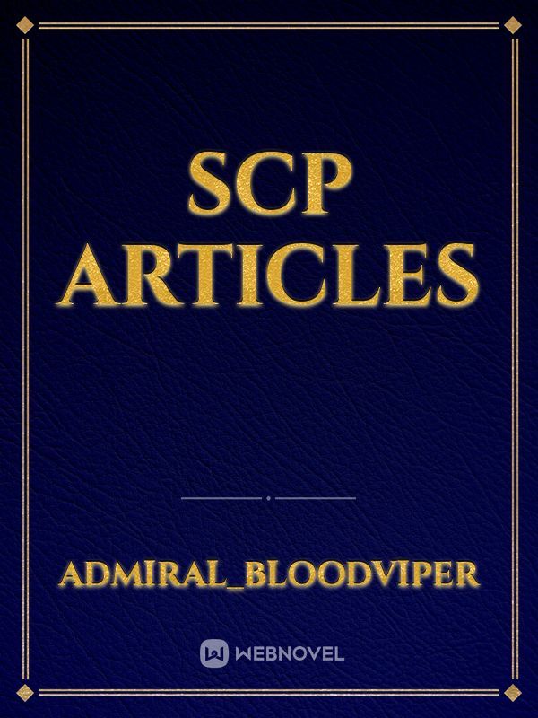SCP Articles