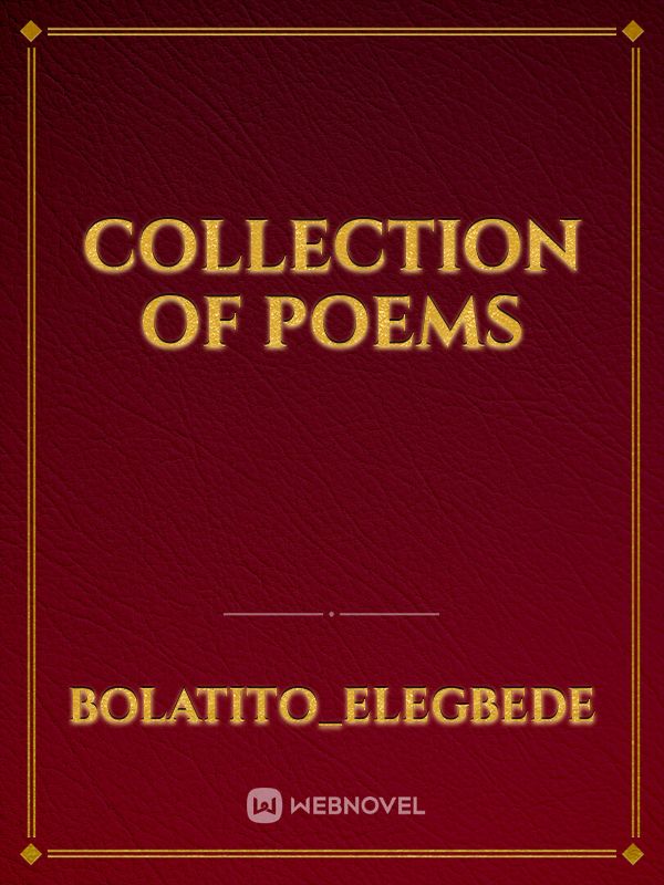 Collection of Poems Book
