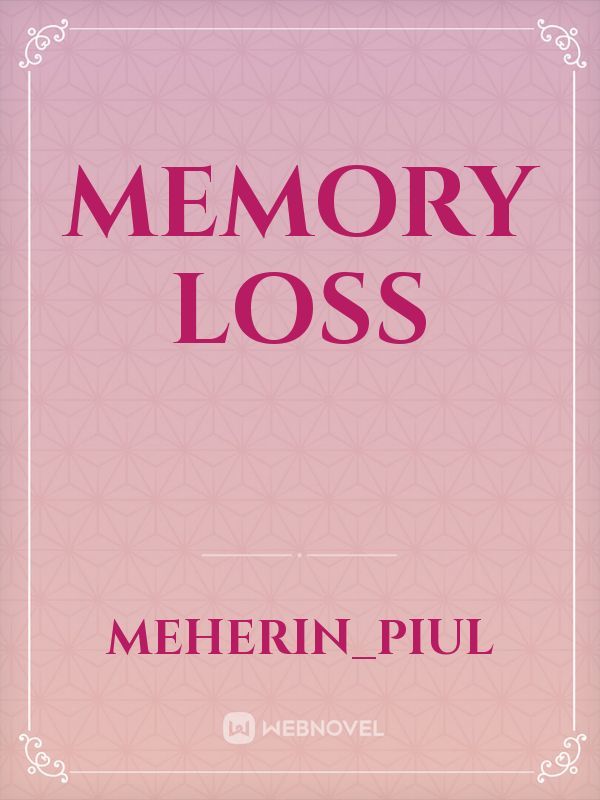 Memory loss Book