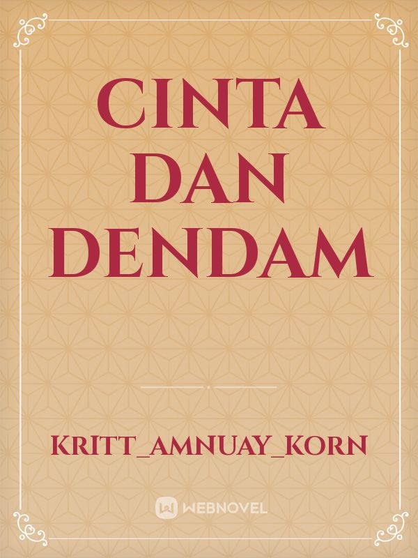 cinta dan dendam