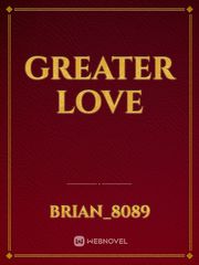 Greater love Book