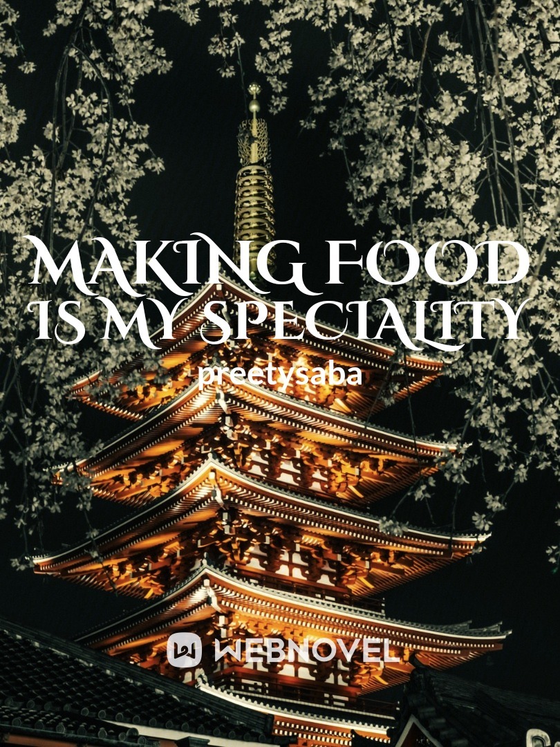 Making food is my speciality Book