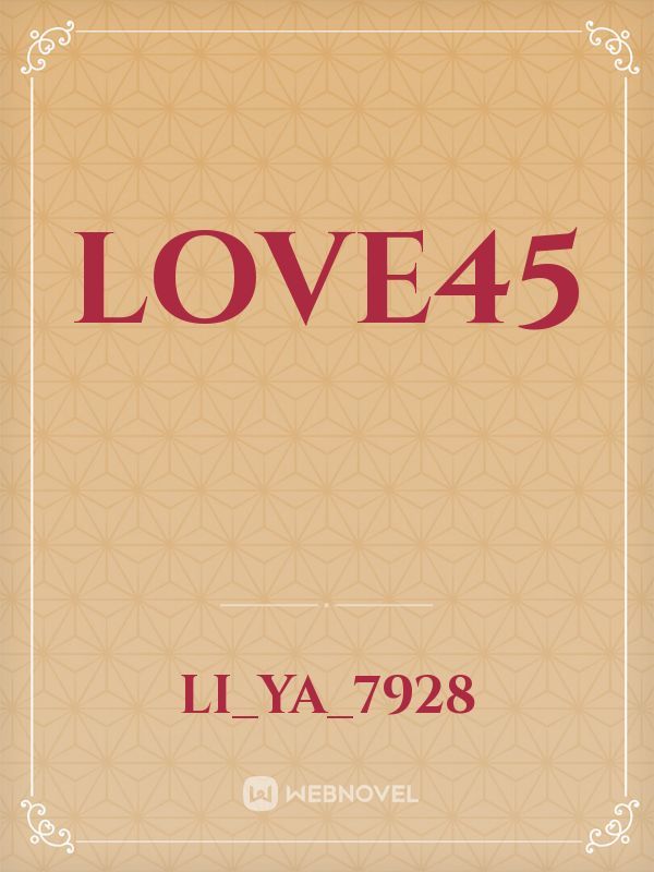 Love45 Book