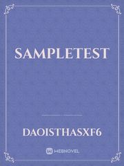 sampletest Book