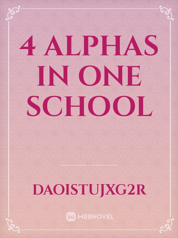 4 alphas in one school Book
