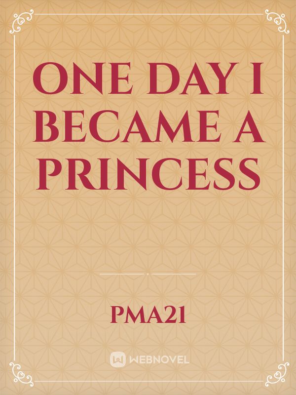 One day I became a princess Book