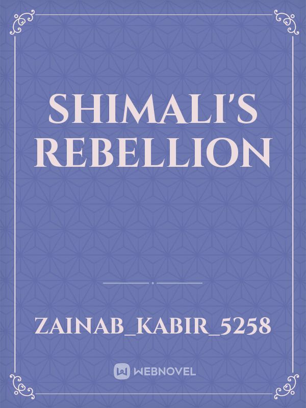 Shimali's Rebellion Book