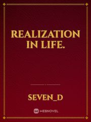 Realization in life. Book