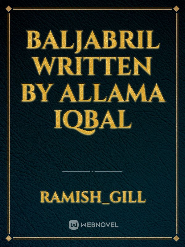 BalJabril written by Allama Iqbal Book