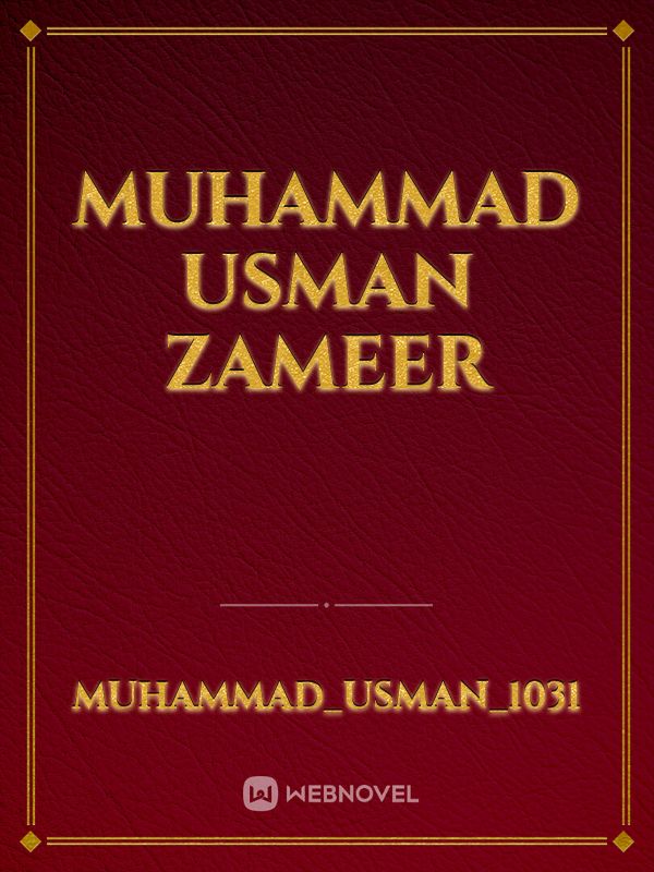 Muhammad Usman Zameer