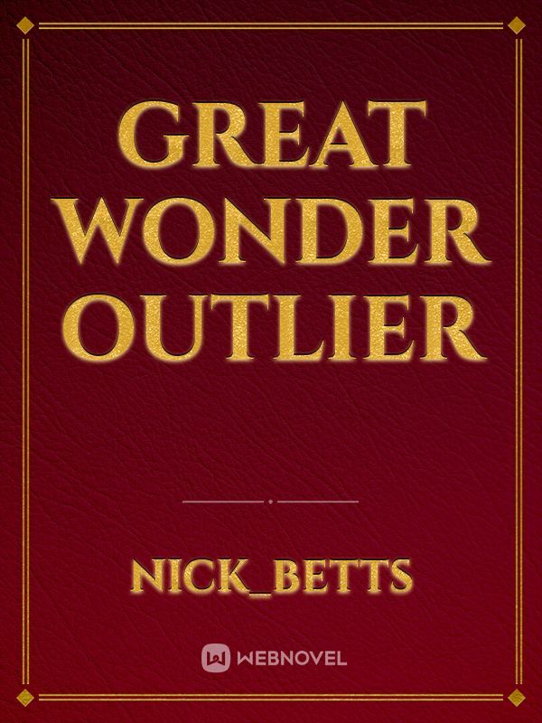 Great Wonder Outlier Book